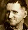 Porträt Bertolt Brecht.