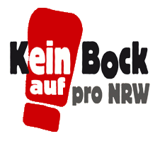 Logo: Kein Bock auf pro NRW
