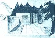 Entwurf des Denkmals 1947